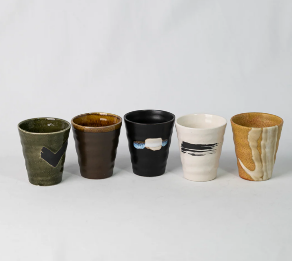 Japanese mug set Brushstroke